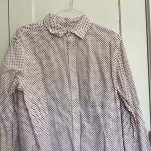 Floral pattern detailed button down